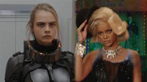 Rihanna and Cara Delevingne Bring the Heat in 'Valerian and the .